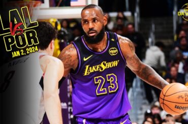 Los Angeles Lakers Full Team Highlights vs Blazers | Jan 2, 2025  | FreeDawkins