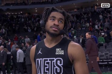 Cam Thomas on 113-110 win vs the Milwaukee Bucks