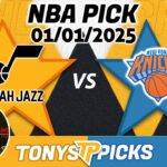 Utah Jazz vs. New York Knicks Pick 1/1/25 NBA Spread Prediction