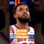 Karl-Anthony Towns went OFF against the Utah Jazz! #shorts #knicks