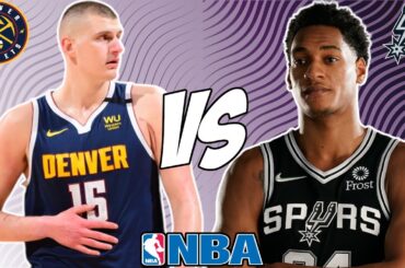 San Antonio Spurs vs Denver Nuggets 1/3/25 NBA Picks & Predictions | NBA Tips
