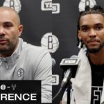 Jordi Fernández, Ziaire Williams Discuss Tight Road Win Over Bucks | Postgame Press Conference