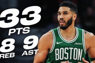 Jayson Tatum Drops 33 Points vs Timberwolves! | January 2, 2025