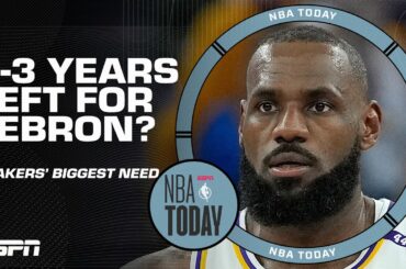 When will LeBron RETIRE? 🤔 'At best 2-3 years playing at a high level' 🗣️ - Danny Green | NBA Today