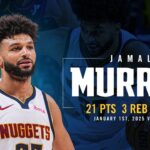 Jamal Murray Full Game Highlights vs. Hawks  📺 | 1/1/25