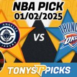 LA Clippers vs. Oklahoma City Thunder Pick 1/2/25 NBA Betting Tips