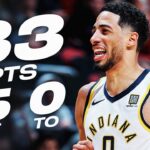 Tyrese Haliburton's 33-PT DOUBLE-DOUBLE vs Heat! 🔥 | January 2, 2025