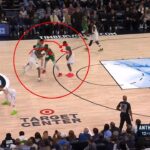 The MINNESOTA TIMBERWOLVES coaching staff is an absolute tire fire vs. CELTICS