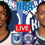 LIVE: MEMPHIS GRIZZLIES vs SACRAMENTO KINGS | NBA | PLAY BY PLAY | SCOREBOARD