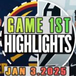 Denver Nuggets Vs San Antonio Spurs Game 1st Highlights Jan 3,2025 NBA Season 2024-25