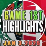 Houston Rockets VS Boston Celtics Game 1ST Highlights Jan 03,2025 NBA Season 2024-25