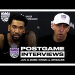 Malik Monk & Coach Christie | Postgame Interviews 1.3.25