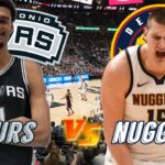 San Antonio Spurs vs Denver Nuggets Live Play by Play & Scoreboard