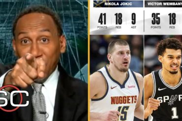 ESPN reacts to San Antonio Spurs beat Denver Nuggets 113-110; Victor Wembanyama 35 Pts; Jokic 41 Pts