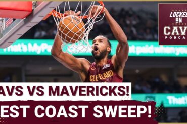 CAVALANCHE in Dallas! | Cleveland Cavaliers SWEEP West Coast Road Trip | Evan Mobley DOMINATES!