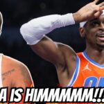 BROOKLYN FAN REACTS TO! New York Knicks vs Oklahoma City Thunder Highlights!