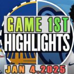 Golden State Warriors Vs Memphis Grizzlies Game 1st Highlights Jan 04,2025 NBA  Season 2024-25