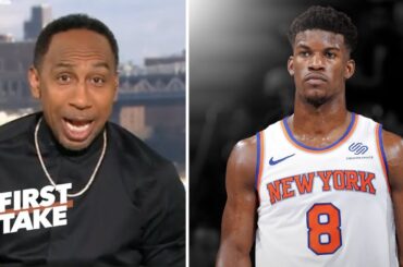 FIRST TAKE | "Jimmy Butler is a Suns" - Stephen A. dismiss that Knicks would bring Butler to team
