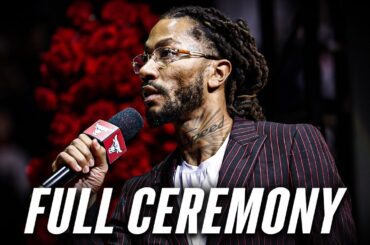 Derrick Rose Night - FULL Halftime Ceremony | January 4, 2025