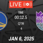 NBA LIVE! Sacramento Kings vs Golden State Warriors I January 6, 2025 Warriors vs Kings 2K Live