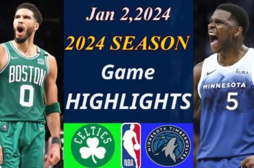 Boston Celtics vs Minnesota Timberwolves Game Highlights | Jan 2,2025 NBA TODAY