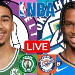 LIVE: BOSTON CELTICS vs OKLAHOMA CITY THUNDER | NBA | PLAY BY PLAY | SCOREBOARD