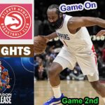 Los Angeles Clippers vs Atlanta Hawks 2nd QTR Game Highlights | NBA Season Jan 4, 2025