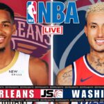 New Orleans Pelicans vs Washington Wizards | NBA Live Scoreboard 2025 | Jimby Sports