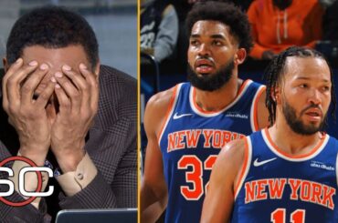 "NY is a DAM FRAUD" - Stephen A rips Knicks after lose to Bulls; Karl-Anthony Towns & Brunson 77 Pts
