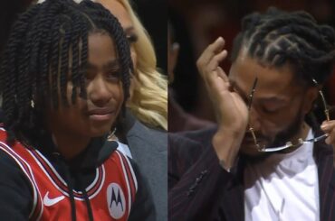 Derrick Rose emotional speech at 'Derrick Rose Night' ceremony in Chicago
