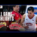 SAN MIGUEL vs. GINEBRA | FULL GAME HIGHLIGHTS | PBA SEASON 49 COMMISSIONER’S CUP | JANUARY 5, 2025