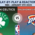 NBA: Boston Celtics vs Oklahoma City Thunder (Live Play-By-Play & Reactions)