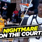 #1 Player Aj Dybantsa Goes INSANE @ Hoophall West!