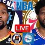 LIVE: PHOENIX SUNS vs PHILADELPHIA 76ERS | NBA | PLAY BY PLAY | SCOREBOARD