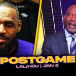 Lakers/Rockets Postgame x Analysis: J.Worthy, LeBron, AD, Christie, Redick Reactions | Jan 3, 2025
