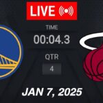 NBA LIVE! Golden State Warriors vs Miami Heat | January 7, 2025 | 2025 NBA Season Live 2K