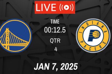 NBA LIVE! Indiana Pacers vs Golden State Warriors I January 7, 2025 Warriors vs Pacers 2K Live