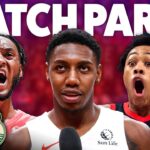 Raptors vs Bucks LIVE Watch Along | FINALLY A Healthy Starting Five For Toronto?