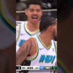 Obi Toppin Soars for CRAZY One-Handed Alley-Oop at Nets | Indiana Pacers