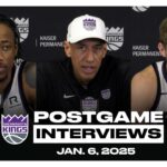 DeMar DeRozan, Domantas Sabonis, & Coach Christe | Postgame Pressers 1.6.25