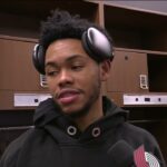 Anfernee Simons Postgame Interview | Portland Trail Blazers 115, Detroit Pistons 118
