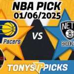 Indiana Pacers vs. Brooklyn Nets Pick 1/6/25 NBA Spread Prediction