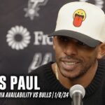 Chris Paul Postgame vs Chicago Bulls | 1.6.2025