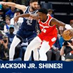 Jaren Jackson Jr. makes case for NBA All-Star game in dominant performance vs Mavs