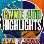 Charlotte Hornets Vs Phoenix Suns Game 4th Highlights Jan 07,2025 NBA Season 2024-25