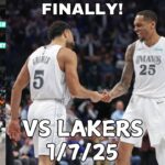 Dallas Mavericks Team Highlights vs the Lakers (01.07.2025)