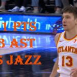 Bogdan Bogdanovic 11 Pts 3 Ast Atlanta Hawks vs Utah Jazz HIGHLIGHTS