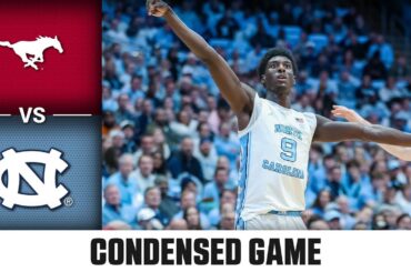 SMU vs. North Carolina Condensed Game | 2024-25 ACC Men's Basketball