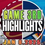 Cleveland Cavaliers VS Oklahoma City Thunder FULL Game 3RD Highlights Jan 08,2025 NBA Season 2024-25