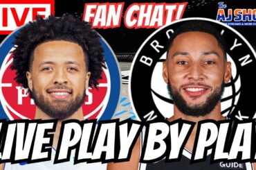 Detroit Pistons Vs Brooklyn Nets NBA 🏀 Live Stream